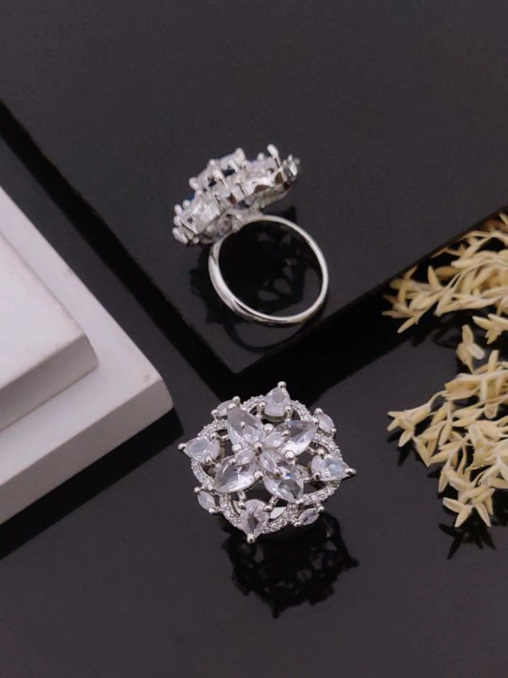 Artificial Diamond Ring